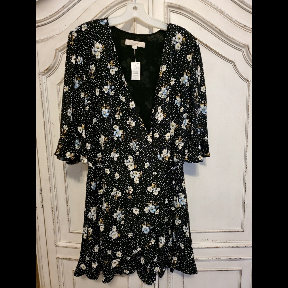 Loft Skort wrap Romper